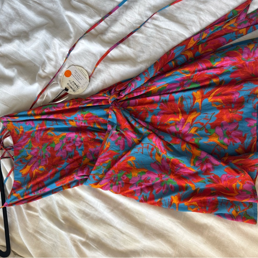 Lost + Wander Colorful Floral Dress